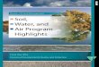 Soil, Water, and Air Program Highlights - BUREAU OF LAND ... Water and Air Program... · decisions made by the Bureau of Land ... tional and basic of natural resources. Soil, water,