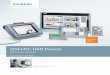 SIMATIC HMI Panels - Intelligent Infrastructure - Topic …w3.usa.siemens.com/automation/us/en/human-machine...throughout the entire lifecycle of a machine or plant has never been