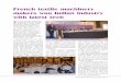 French textile machinery makers woo Indian industry with · PDF file · 2014-06-24market for textile machinery, French industry usually is not ... This universal warp-tying machine
