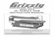 MODEL G0536 16 SCROLL SAW INSTRUCTION MANUALcdn0.grizzly.com/manuals/g0536_m.pdf · 16" SCROLL SAW INSTRUCTION MANUAL. WARNING Some dust created by power sanding, ... mitment to customer
