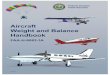 FAA-H-8083-1A, Aircraft Weight & Balance Handbook · PDF fileiii P Preface FAA-H-8083-1A, Aircraft Weight and Balance Handbook, has been prepared in recognition of the importance of