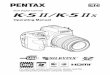 Download USER MANUAL of Ricoh Pentax K5 II - RICOH · PDF fileThank you for purchasing this PENTAX I/J Digital Camera. Please read this manual before using the camera in order to get