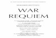 War Requiem text - Boston · PDF fileTREBLE CHOIR Domine Jesu Christe, Lord Jesus Christ, Rex gloriae, King of glory, libera animas omnium fidelium free the souls of all the faithful