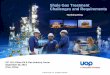 Shale Gas Treatment Challenges and Requirements Gas Treatment Challenges and Requirements . ... UOP Offers to the Oil and Gas Industry . ... Absorption 2: Acid Gas Treatment • Amine