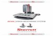AV300 | VIDEO MEASURING SYSTEM - Visual Inspection, … AV300 Vision Syst… ·  · 2013-04-29Starrett - Total Solution Provider With Starrett Metrology products, the system is only