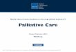 NCCN Clinical Practice Guidelines in Oncology (NCCN ...williams.medicine.wisc.edu/palliative.pdf · Palliative Care TOC Discussion ... Pharmacologic management the ascites, carcinomatosis,
