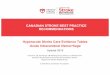 CANADIAN STROKE BEST PRACTICE · PDF fileHyperacute Stroke Care Evidence Tables Acute Intracerebral Hemorrhage ... Acute medical and surgical management. In: ... the management of