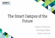 The Smart Campus of the Future - AGENDA18 | What’s Next ... · PDF fileThe Smart Campus of the Future ... Deakin University. Deakin University CRICOS Provider Code: 00113B Deakin