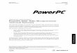 PowerPC 603e RISC Microprocessor Technical Summary · PDF filePowerPC 603e RISC Microprocessor Technical Summary 3 1.1 PowerPC 603e Microprocessor Features This section describes details