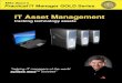 IT Asset Management 091511FINAL - · PDF fileIT Asset Management tracking technology assets ... processes that helps maintain the asset records and making support information readily