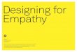 Designing for Empathy - Artefact for Empathy Artefact 619 Western Ave #500 ... Pick any two users whose relationship could use improvement, or ... Examples of designing for empathy