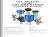 AND AIR BREATHER FILLER CAPS - MP Filtri · PDF fileOIL FILLER AND AIR BREATHER FILLER CAPS Temperature • from -25°C to +100°C Compatibility • NBR seals and Cork Gasket, compatible