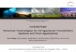 Invited Paper Advanced Technologies for Unrepeatered · PDF file · 2017-05-24Invited Paper Advanced Technologies for Unrepeatered Transmission ... Fujitsu Xtera * with coherent 