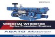 WEICHAI WHM6160 - Abato Motorenships. High strength ... High pressure fuel pump, turbocharger, injectors, ... WEICHAI WHM6160 series marine engine is a new generation medium-speed