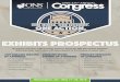 EXHiBitS Prospectus - ONS Congress 2018 · PDF fileEXHiBitS Prospectus ... of Attendees • Medical Oncology • Medical-Surgical Oncology ... Email or fax this application to jshupe@