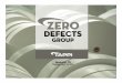 ZERO DEFECTS GROUP 2010 - TAPPI DEFECTS GROUP 2010: Eric Yergeau - Cascades SPG Kirk Kind – Pregis Tim Olson – Multi-Wall Wes Montague - ITW Danelle Ramsey – Newpage HONEYCOMB…