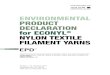 ENVIRONMENTAL PRODUCT DECLARATION for … PRODUCT DECLARATION for ECONYL ... EN ISO 1043-1:2011 / ... (Environmental Product Declaration) 