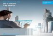 Be ahead in 5G. - Rohde & Schwarz · PDF fileBe ahead in 5G. Turn visions into reality. At Rohde & Schwarz, ... mobile voice for 2G and mobile data for 4G dominated the definition