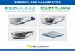 FIBERGLASS LAMINATES - · PDF fileGelcoat rolls and sheets produced in discontinuous lamination Gelcoat rolls and sheets produced ... fiberglass laminates by discontinuous ... The