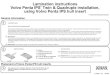 Lamination poster-IPS hull insert - MoNo Marine · PDF fileusing Volvo Penta IPS hull insert 1 Lamination policy 2 Glass information E-LTM E-BXM E = E-Glass ... fiberglass quality