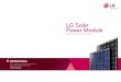 LG Solar Power Module - LG: Mobile Devices, Home · PDF file · 2017-06-19LG Solar Power Module ... and washing machines. ... is placing its utmost efforts in aesthetic and optimal