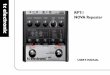 Nova Repeater US -   · PDF filestereo delay is one of the secrets behind Steve Lukather famous 80’s sound – just be sure to set the delay time to exactly 400 ms