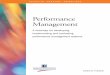 Performance Management - PDRIpdri.com/images/uploads/Performance_Management.pdf · analysis, selection ... Performance management systems, ... and employees to treat performance management