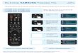 Re-tuning: SAMSUNG Freeview TVs - UK Free TV · PDF fileRe-tuning: SAMSUNG Freeview TVs This guide can be used to help you re-tune any of the following products with the remote control