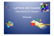 Letters and Sounds - Eastchurch Church of England · PDF fileLetters and Sounds Information for ... These are the letters that represent the phoneme. The grapheme could be 1 letter,