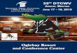 Oglebay Resort and Conference Center - DTCWV PDFs...Golf Tournament $90 Robert Trent Course Thursday, June 18, 12:28 p.m. ... June17 - 19, 2015 Oglebay Resort and Conference Center