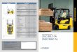 Dimension Specification - Hyundai Forkliftshyundaipngforklifts.com/pdfs/lpg_forklifts/25LC_30LC-7A_25GC_30GC... · Steering A hydraulic steering system always ... - Movable Armrests