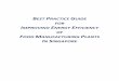 BEST PRACTICE GUIDE FOR IMPROVING ENERGY EFFICIENCY … Best... · best practice guide for improving energy efficiency of food manufacturing plants in singapore