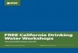 FREE California Drinking Water Workshops - rcac. · PDF fileFREE California Drinking Water Workshops ... • Consolidation Feasibility • System Description ... provide onsite technical