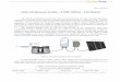 Solar Compressor system – 0.5HP 120Vac – Test Report · PDF file · 2017-06-08air flow based on the input power ... , the input power for the solar air compressor system should