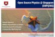 Open Source Physics @ Singapore (OSP@SG) - … of Education, Singapore 1 Open Source Physics @ Singapore (OSP@SG) Laureates‘ Seminar of UNESCO King Hamad Bin Isa Al-Khalifa Prize