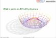 BNL’s role in ATLAS  · PDF fileBNL’s role in ATLAS physics 1. Kyle Cranmer (BNL) DOE Review, ... ‣ Abid Patwa, ... basic tutorials