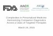Complexities in Personalized Medicine: Harmonizing ... · PDF fileComplexities in Personalized Medicine: Harmonizing Companion Diagnostics Across a Class of Targeted Therapies March