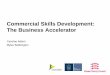 Commercial Skills Development: The Business Accelerator november... · Commercial Skills Development: The Business Accelerator ... SOSTAC Product assessment - SWOT analysis ... 1