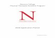 2018 Application Packet - Navarro College |navarrocollege.edu/attachments/pta/application-packet...2018 Application Packet PTA Application Packet 2 WELCOME Dear Applicant, Thank you