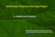 Tamil Nadu Precision Farming Project - TNAU Agritech Portalagritech.tnau.ac.in/tnpfp-ENG/pdf/6.Media and Publicity.pdf · Tamil Nadu Precision Farming Project 6. ... cabbage would