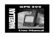 GPS 300 User Manual - C&C Photo Album ... - C&C · PDF file1 Introduction Welcome to the Magellan GPS 300 Congratulations on your purchase of the Magellan GPS 300 satellite navigator