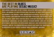 The BesT in Blues are playing sesaC MusiC! · PDF fileheat • led Zeppelin • Johnny WinteR • blind Willie mctell • levon helm • duKe RobillaRd • susan tedeschi