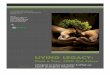 Living Legacy - Plant a Tree, FEED our Future… · The Living Legacy: Plant a Tree, FEED our FUTURE invites individuals, ... People, communities, ... To manage more effectively and