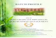 BATCH PROFILE - National Institute of Agricultural Marketing · PDF fileBATCH PROFILE 2016-18 ... University : Govind Ballabh Pant University of ... Mallika Tripathi Domicile State