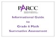 Informational Guide to PARCC Math Summative Assessment Grade 6nj.gov/education/assessment/parcc/guides/math/Grade6.pdf · Informational Guide to Grade 6 Math Summative Assessment