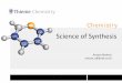 Science of Synthesis - li. · PDF fileChemistry. Science of Synthesis Version 3.8 . รายการScience of Synthesis currently contains 42 volumes, covering the fields of. 1