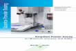 Quantos Powder Dosing Increased efficiency · PDF file · 2017-03-17Quantos Powder Dosing Increased efficiency ... the minimum net sample weight of your balance by up to 30%. 