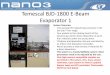 Temescal BJD-1800 E-Beam Evaporator - Nano3 …nano3.calit2.net/equipment/documents/op_procedure_1.pdf · Temescal BJD-1800 E-Beam Evaporator 1 System Overview - Cryo-pumped for typical