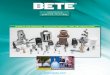 BETE 0813 Metric Catalog - Spray Nozzle · PDF fileρ Table of Contents W ith thousands of different spray nozzles available in hundreds of different materials, it’s often hard to