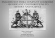 English East india Company logbooks signifiCant ... · PDF fileEnglish East india Company logbooks – signifiCant Contributions to history and sCiEnCE EriC frEEman tom ross philip